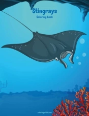 Stingrays Coloring Book 1