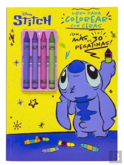 Bertrand.pt - Stitch. Libro Para Colorear Con Ceras