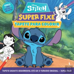 Bertrand.pt - Stitch - Super Fixe - Tapete para Colorir