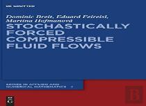 Stochastically Forced Compressible Fluid Flows