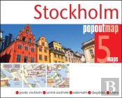 Stockholm Popout Map - Pocket-Size, Pop Up Map Of Stockholm City Centre
