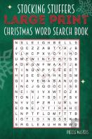Stocking Stuffers Large Print Christmas Word Search Puzzle Book