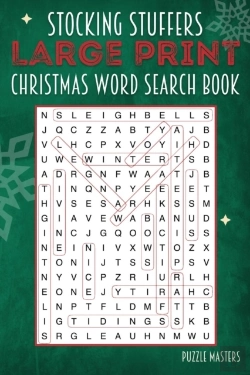Bertrand.pt - Stocking Stuffers Large Print Christmas Word Search Puzzle Book