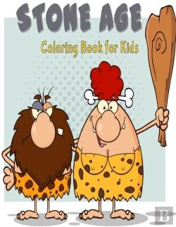 Bertrand.pt - Stone Age Coloring Book For Kids