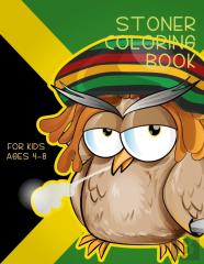 Stoner Coloring Book For Kids Ages 4-8