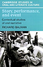 Story, Performance, And Event