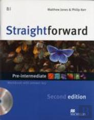 Straightforward 2nd Edition Pre-Intermediate Level Workbook With Key & Cd Pack
