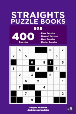 Bertrand.pt - Straights Puzzle Books - 400 Easy To Master Puzzles 9x9 (Volume 5)