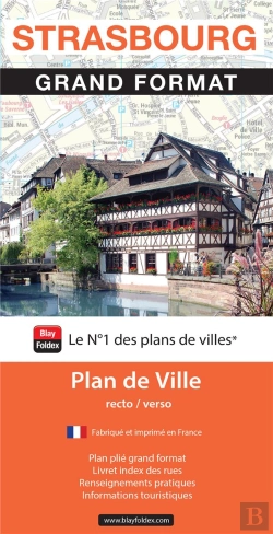 Bertrand.pt - Strasbourg Grand Format : Plan De Ville (Édition 2024)