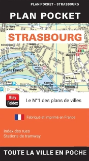 Strasbourg : Plan Pocket (Édition 2024)