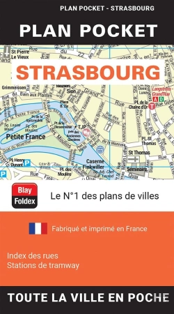 Bertrand.pt - Strasbourg : Plan Pocket (Édition 2024)