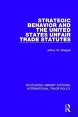 Bertrand.pt - Strategic Behavior And The United States Unfair Trade Statutes