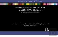 Strategic Human Resource Management