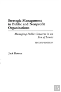 Bertrand.pt - Strategic Management In Public And Nonprofit Organizations