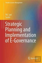 Strategic Planning And Implementation Of E-Governance