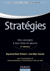 Stratégies ; Concepts, Méthodes, Mise En Oeuvre (3e Édition)