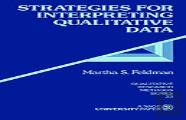 Strategies For Interpreting Qualitative Data