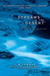 Streams In The Desert, Large Print