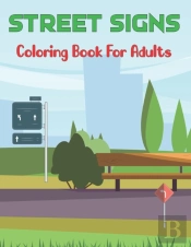 Street Signs Coloring Book For Adults