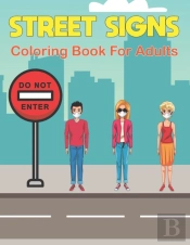 Street Signs Coloring Book For Adults