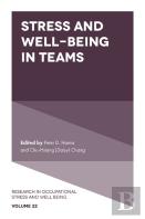 Stress And Well-Being In Teams