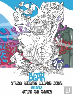 Bertrand.pt - Stress Relieving Coloring Books Nature And Animals - Animals - Bear
