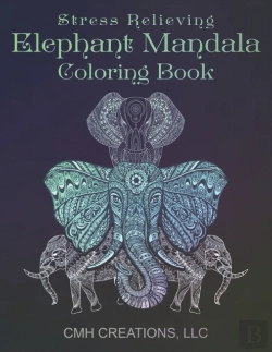 Bertrand.pt - Stress Relieving Elephant Mandala Coloring Book