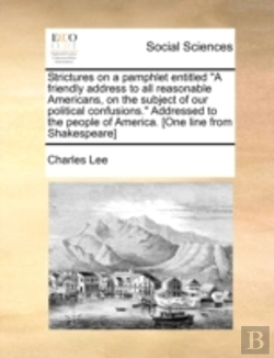Bertrand.pt - Strictures On A Pamphlet Entitled 