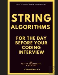 String Algorithms For The Day Before Your Coding Interview