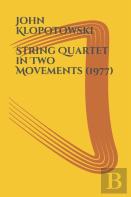 String Quartet In Two Movements