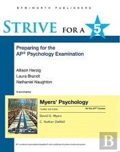 Strive For A 5: Preparing For The Ap* Psychology Exam (Myers Ap)