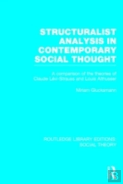Bertrand.pt - Structuralist Analysis In Contemporary Social Thought