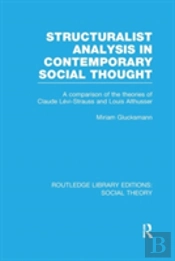 Structuralist Analysis In Contemporary Social Thought