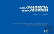 Student Learning In Higher Education