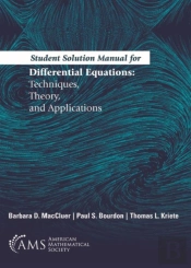 Student Solution Manual For Differential Equations