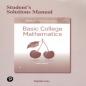 Student Solutions Manual For Basic College Mathematics