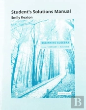 Student Solutions Manual For Beginning Algebra