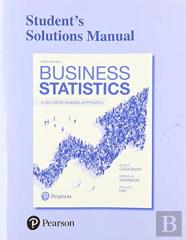 Student Solutions Manual For Business Statistics