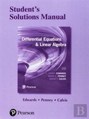 Student Solutions Manual For Differential Equations And Linear Algebra