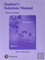 Student Solutions Manual For Prealgebra