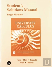 Student Solutions Manual For University Calculus