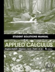 Student Solutions Manual To Accompany Applied Calculus
