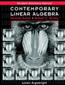 Bertrand.pt - Student Solutions Manual To Accompany Contemporary Linear Algebra