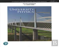 Student Study Guide And Solutions Manual For University Physics, Volume 1 (Chapters 1-20)