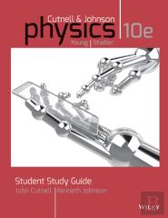 Student Study Guide To Accompany Physics, 10e