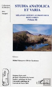 Studia Anatolica Et Varia T.2