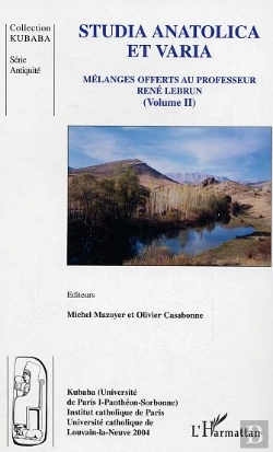 Bertrand.pt - Studia Anatolica Et Varia T.2