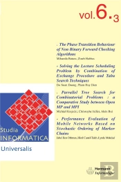 Studia Informatica Universalis Tome 6