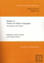 Studies In American Indian Languages