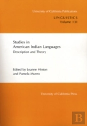 Studies In American Indian Languages